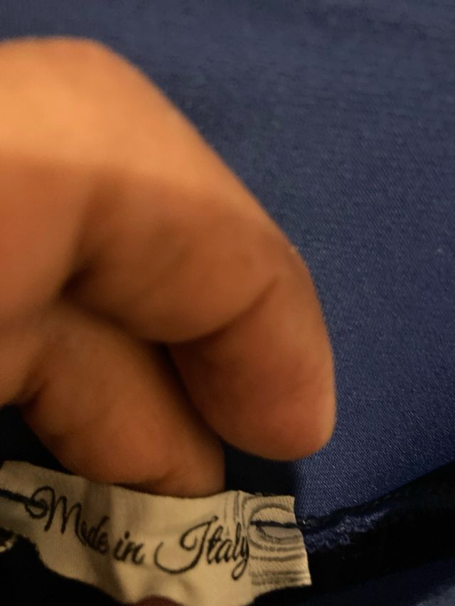 Gonna lunga blu - vita alta spacco