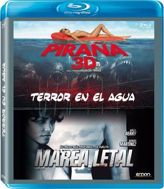 MAREA LETAL + PIRAÑA 3D (BLURAY Precintado)