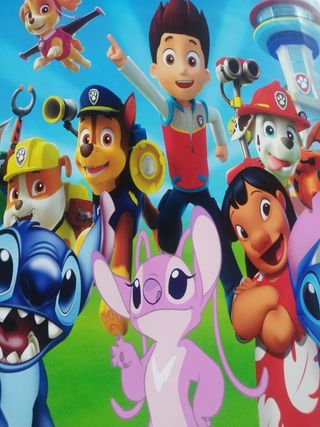 Castillo hinchable Superhéroes