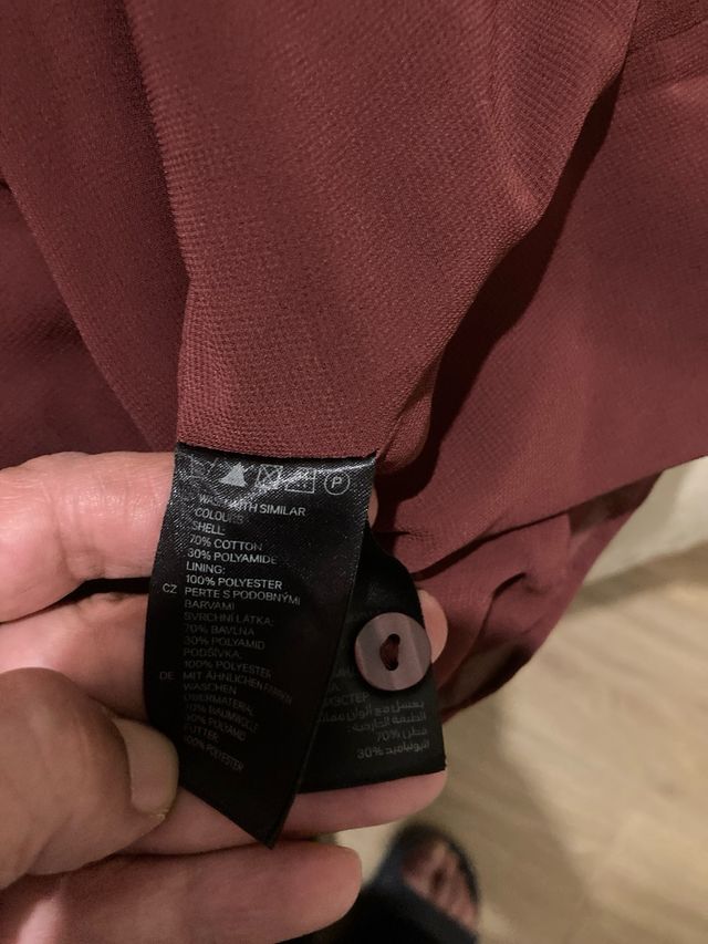 Vestito Bordeaux in pizzo