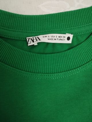 CONJUNTO ALGODON.ZARA.TALLA S