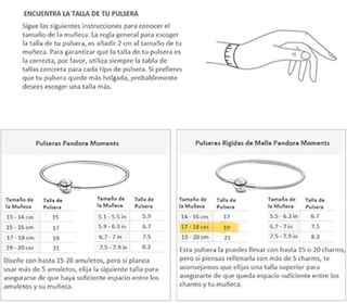 Pulsera Pandora plata de primer ley