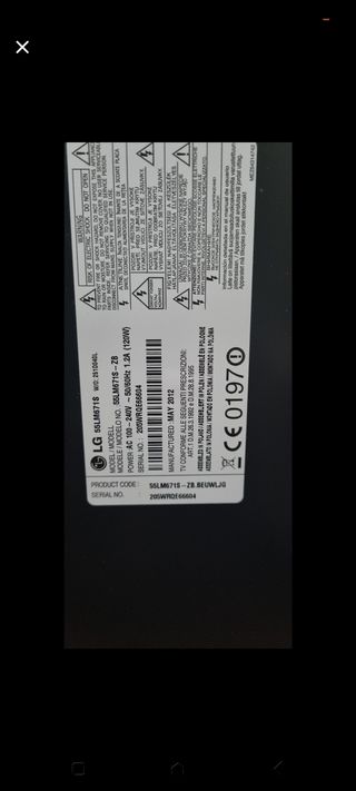 Placa base LG 55LM671S