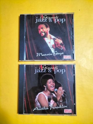 CD Aretha Franklin e Marvin Gaye