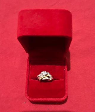 Anillo plata mujer corazón flecha
