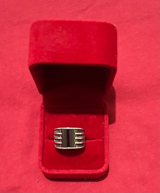 Anillo plata 925 hombre