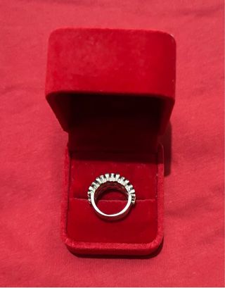 Anillo plata mujer | Negro & Plata