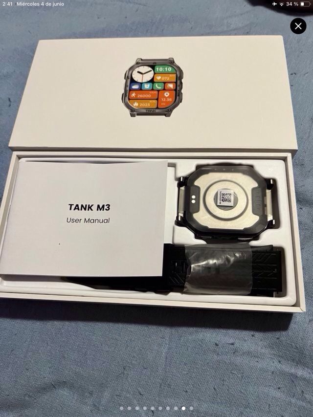 TANK M3 - Reloj Inteligente Militar