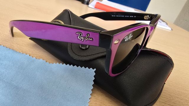 Ray-Ban RB2132 gafas sol -moradas