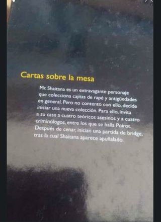 Cartas mesa truco espejos cianuro espumoso manzana