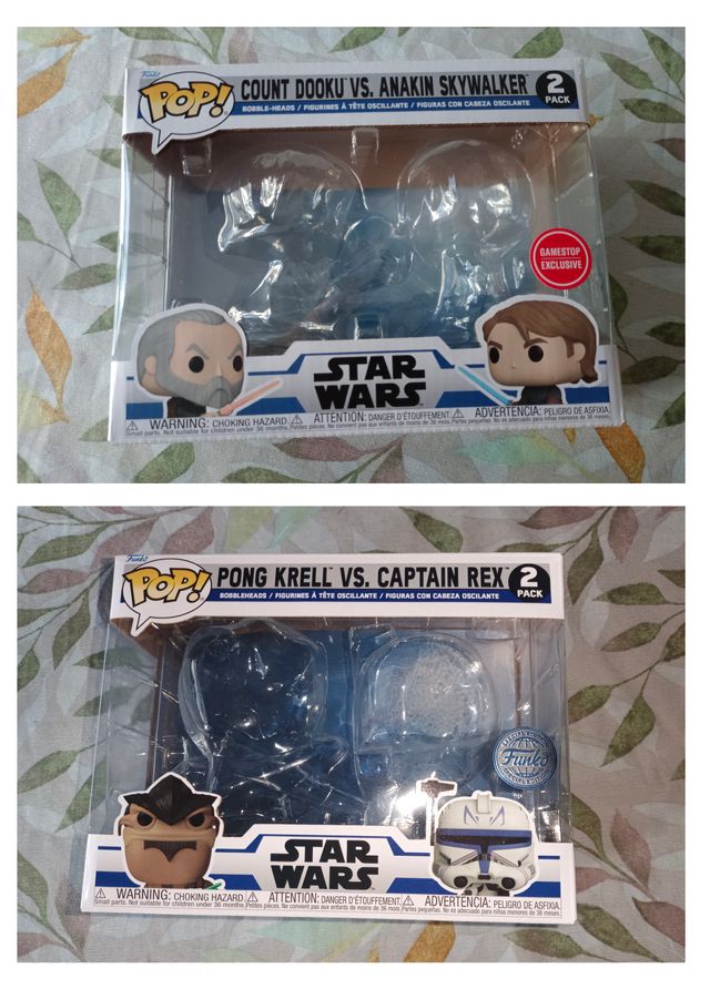 Funko Pop! Star Wars - 2 Cajas Vacías