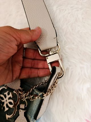Bolso Guess denim de hombro 