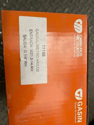 Regulador de Gas 2 Manómetros nuevo