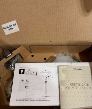 LÁMPARA ORIGINAL LOUIS POULSEN NUEVA EN SU CAJA