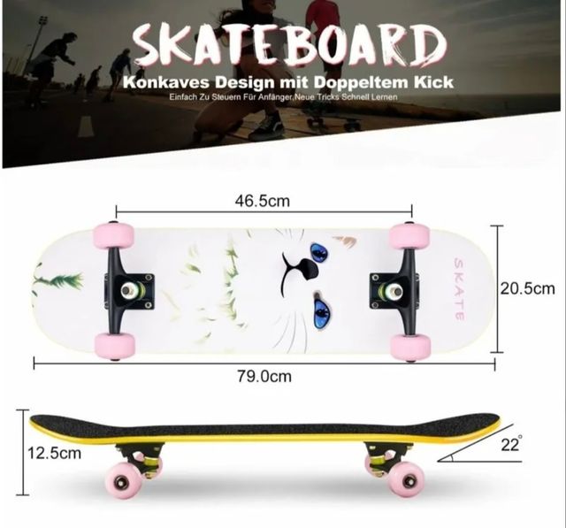 Pattino Gatto, Skateboard Gatto