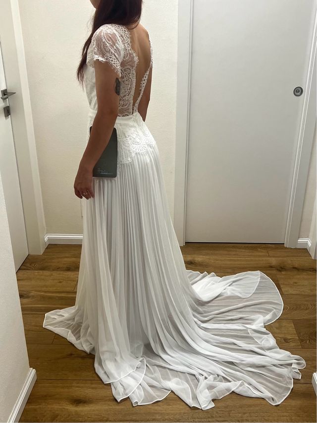 Vestito Sposa ASOS Bridal bianco