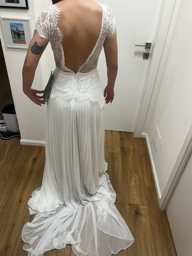 Vestito Sposa ASOS Bridal bianco