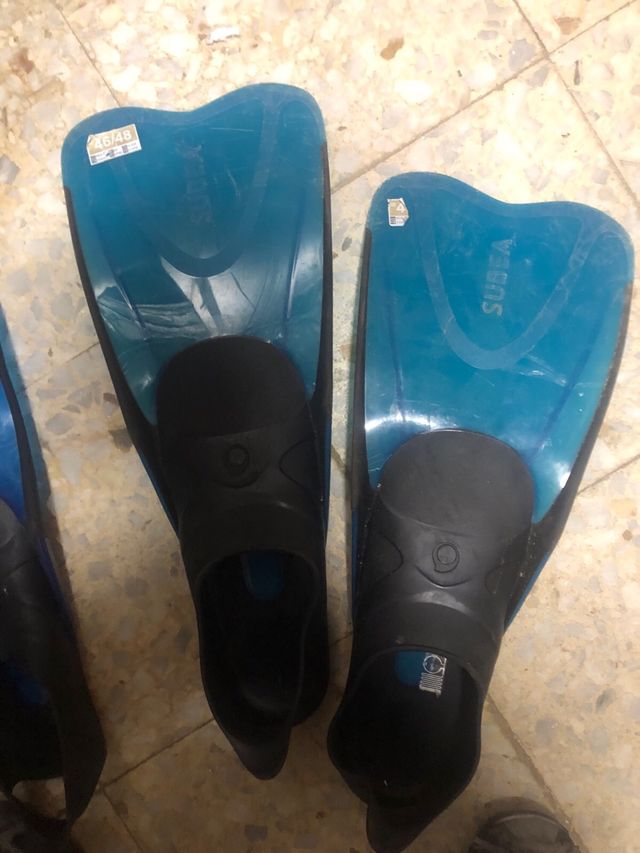 Aletas natación 45-47 usadas
2 semanas