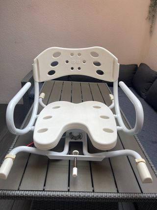 Silla ducha giratoria
