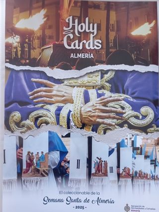 Cromos Holy Cards Álbum Semana Santa Almería.
