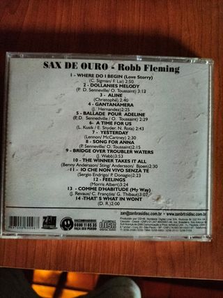 Sax de Ouro - Rob Fleming CD Jazz