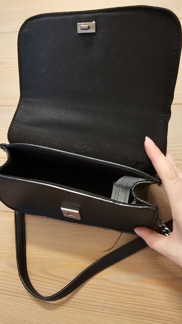 Mini borsa nera - tracolla