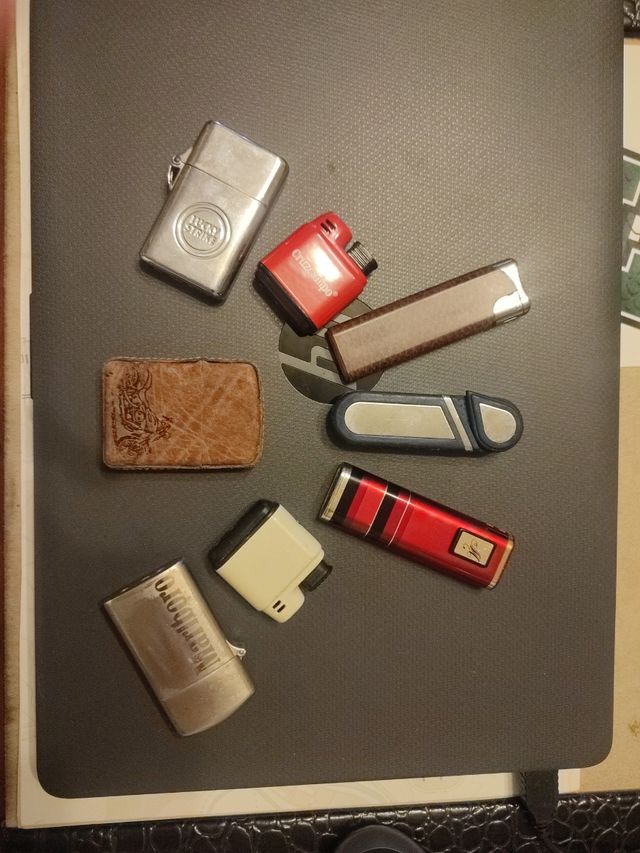 8 Encendedores Vitange mecheros: varios modelos