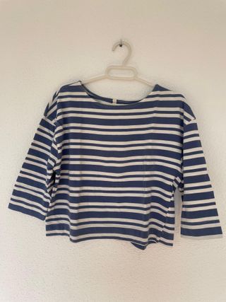 Sudadera rayas marinera Stradivarius Talla S