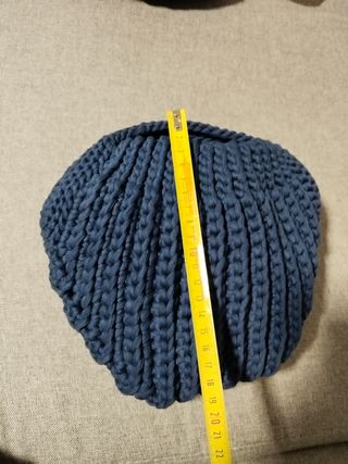 Bolso tejido azul marino
