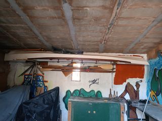 Piragua fibra vidrio y madera