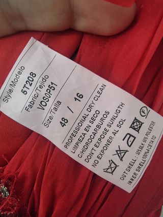 Vestido fiesta ROSA CLARA