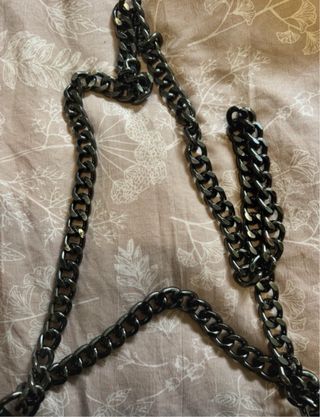 Bolso negro Missguided - Cadena