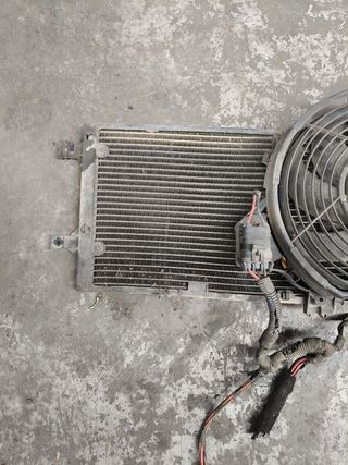 Radiador aire y electroventilador Opel Combo 1.3