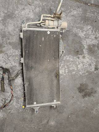 Radiador aire y electroventilador Opel Combo 1.3