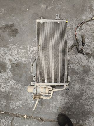 Radiador aire y electroventilador Opel Combo 1.3