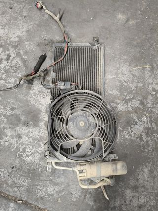Radiador aire y electroventilador Opel Combo 1.3