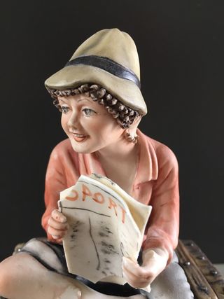 Statua Ceramica Rori Vintage