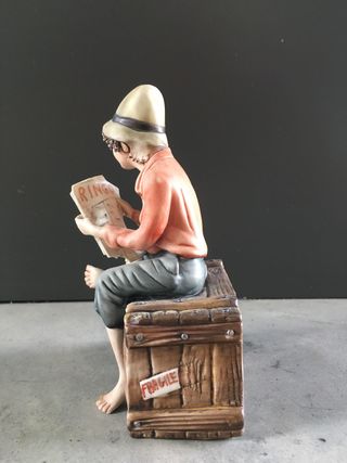 Statua Ceramica Rori Vintage