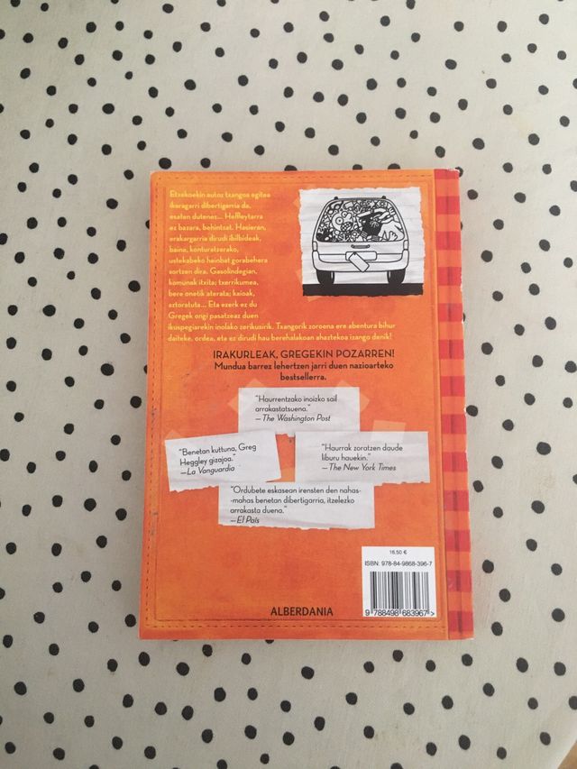 Txango zoroa: Gizajo baten egunkaria.