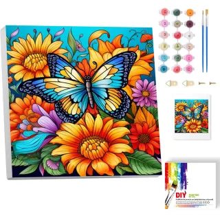 Kit Pintura Diamante Mariposas