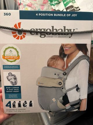 Mochila portabebés Ergobaby 360