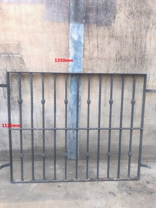 Reja ventana hierro 1125x1350mm