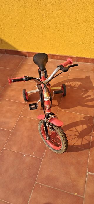 Bicicleta niño 12" roja