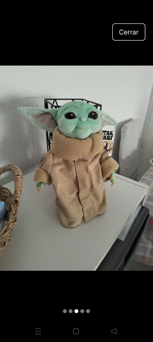 Peluche Baby Yoda Star Wars