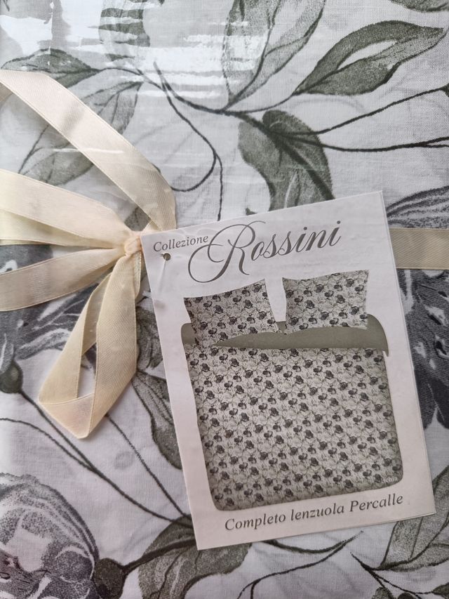 Lenzuola Rossini Matrimoniali Cotone
