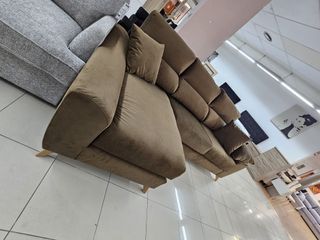 Sofá Chaiselong Marrón claro