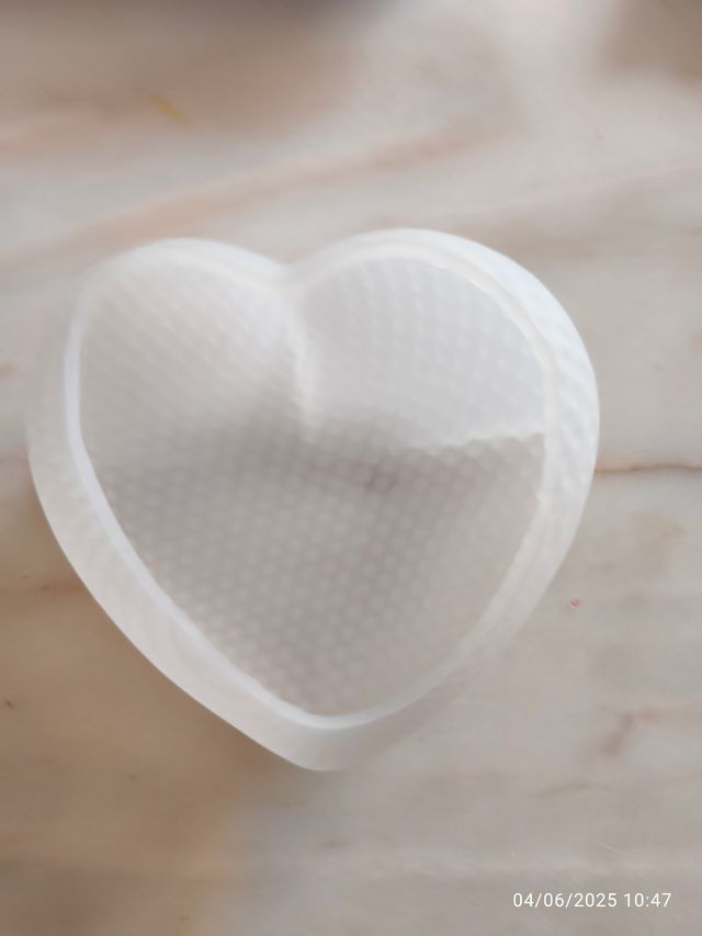 Molde Silicona Corazón: Velas, Jabones
