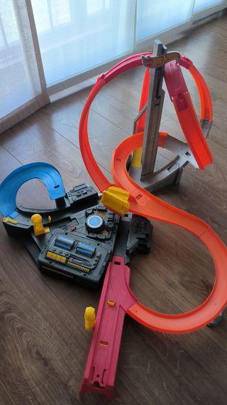 Hot Wheels Spin Storm Pista Coches