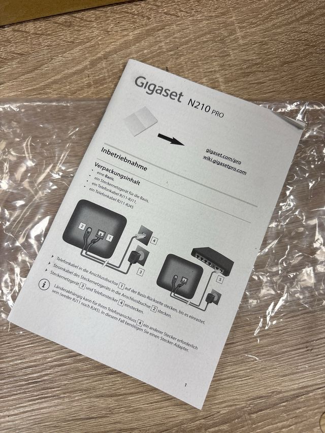 Gigaset N210 PRO - Base DECT