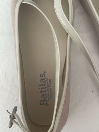 Bailarinas Patillas beige - talla 38